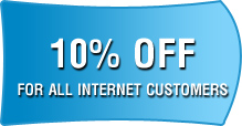 10% off for internet customers